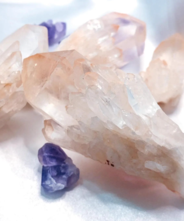 Pink Himalayan Pineapple Quartz