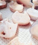 Pink Amethyst Carving - Cat Head